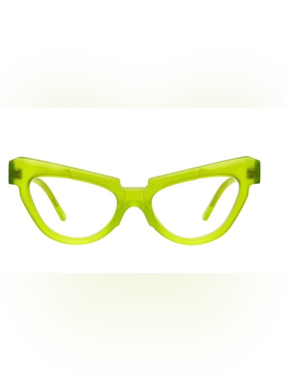 KUBORAUM Maske K39 - Neon Lime Green Glasses